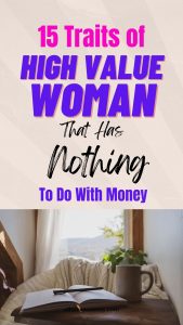 how to be a high value woman